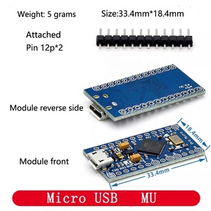 Lager neues Pro Micro ATMEGA32U4 5V 16M Modul USB-Update-Programm Entwicklungs platine mit Mini-Micro-USB-Schnitts telle Typ C. - Product Image 4
