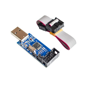 51 AVR מתכנת ISP <span class=keywords><strong>USBASP</strong></span> downloader USBISP להוריד כבל