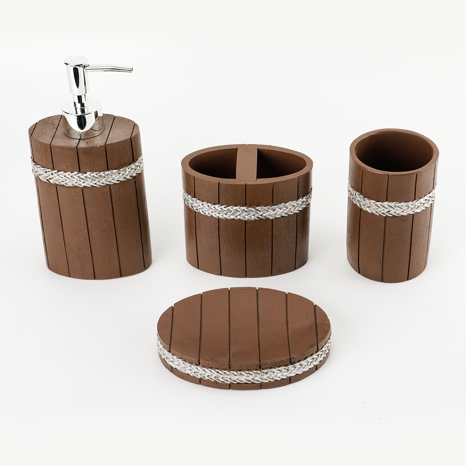1037 mucha four-piece set-dark curry