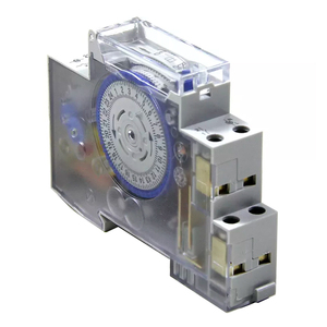 SUL180A interruttori temporizzati elettronici analogici 24 ore Timer programmabile su guida Din - Product Image 6