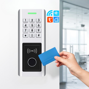 Più recente Tuya Wifi Boimetric impronta digitale tastiera di controllo di accesso impermeabile lettore Standalone lettore di schede di controllo di accesso RFID