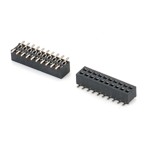 หมุดส่วนหัวของผู้หญิง VW แบบกำหนดเอง2X8 3.96มม. 20แนวตั้ง U Type 3 PIN High Current หัว PCB 1.27 2.54มม. เดี่ยว - Product Image 5