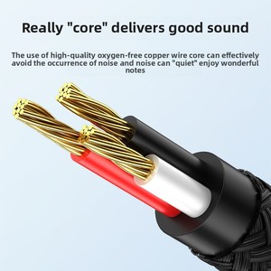Salida de enchufe tipo C de 3,5mm, Cable de Audio auxiliar de 5m para ordenador, teléfono móvil, reproductor de coche, auriculares, altavoz, vídeo, nailon duradero - Product Image 4