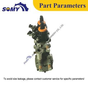 Hakiki dizel motor Common Rail yakıt enjeksiyon pompası hidrolik K-OMATSU ekskavatör yükleyici inşaat makine parçaları modeli - Product Image 4