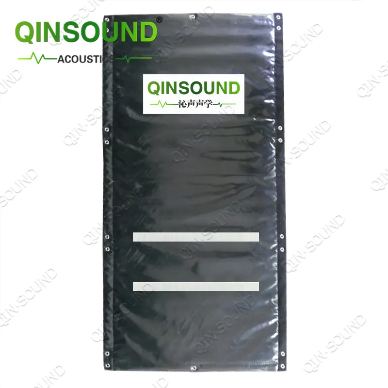 Panneau d'absorption acoustique imperméable à l'eau Barrière anti-bruit de rideau insonorisé Barrière anti-bruit acoustique