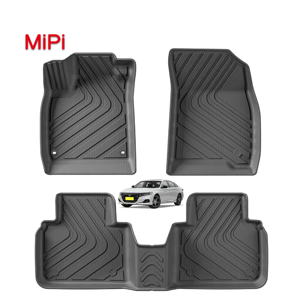 High Quality Car Floor Mat For Honda Accord 2018-2022 Custom TPE 3D Carpet Car Mats Waterproof Non-slip Car Foot Mat