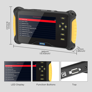 Autool Automotive Full System Auto-Ecu-Test Diagnose werkzeuge Maschinen stift Scanner Motor fehler code leser und-programmierung