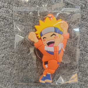 混合设计动漫钥匙扣橡胶名称儿童钥匙扣 - Product Image 2