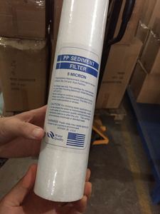 PP 沉积物滤芯净水器熔喷纺丝滤芯用于反渗透 (RO) 系统