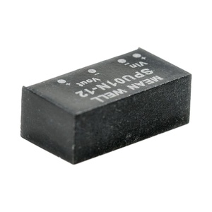 MEAN WELL SPU01N-12, High Eff. 81%, 21.6-26.4VDC <strong>Input</strong>, 12V <strong>Output</strong>, Compact 1W SIP <strong>DC</strong>-<strong>DC</strong> Converter, Telecom, Industrial Use - Product Image 6