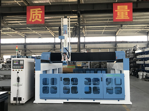 Enrutador lineal atc cnc, máquina de tallado de espuma 3d de 4 ejes con oscilación de eje 180 - Product Image 5