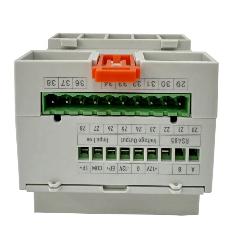 Din Rail DC Màn hình 220V 380V 100A điện áp hiện tại Hệ số công suất hoạt động kWh năng lượng điện tần số Meter Volt Amp