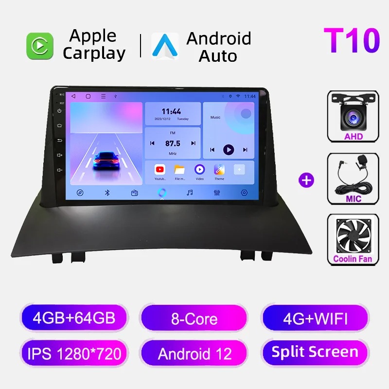T10 4+64GB 4G + Cámara AHD