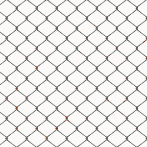 Rete metallica esagonale zincata per custodie per animali scherma a catena zincata per marcatura di confine - Product Image 1