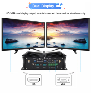 Fanless Core I7-4500U Mini PC Watchdog Win10 16GB D3 Dual COM Dual LAN Quiet Computer Desktop GPIO Industrial PC - Product Image 6