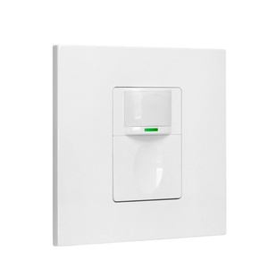 Doluluk sensörü boşluk sensörü On-Off duvar anahtarı 3 in 1 tasarım RZ023 İngiltere 86 tipi 10A PIR hareket sensör anahtarı - Product Image 1
