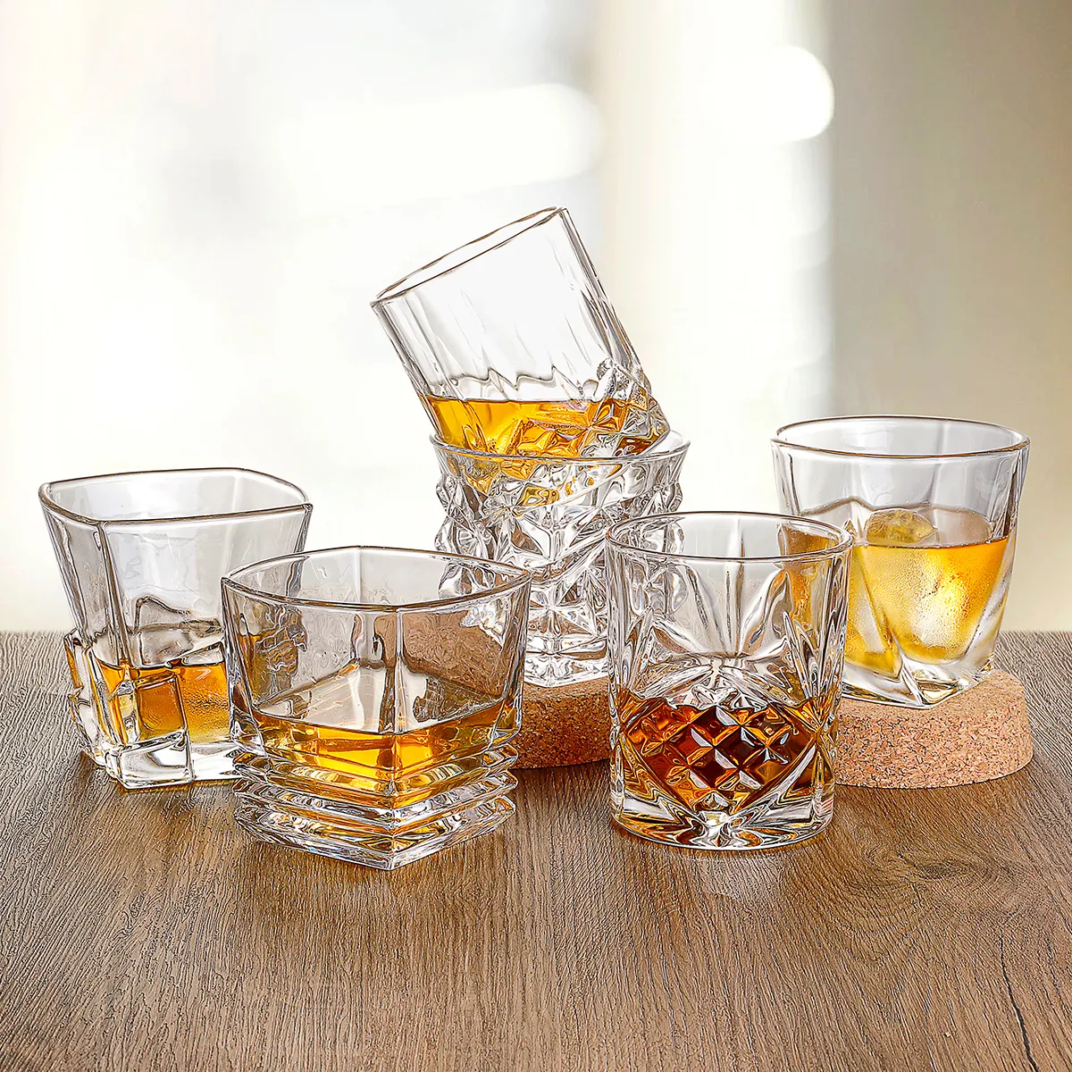 Vendita calda rifornito Diamend bicchieri da vino personalizzati tassa di piombo bicchieri da whisky in cristallo bicchiere da whisky bicchiere da vino bicchiere da whisky