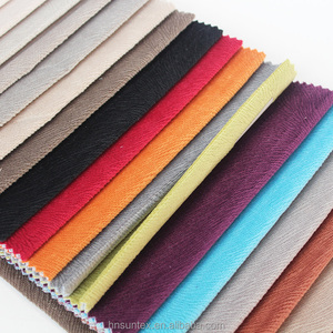 Conjunto de tecido de veludo para laminação de sofá, móveis de sala de estar com padrões e cores personalizados