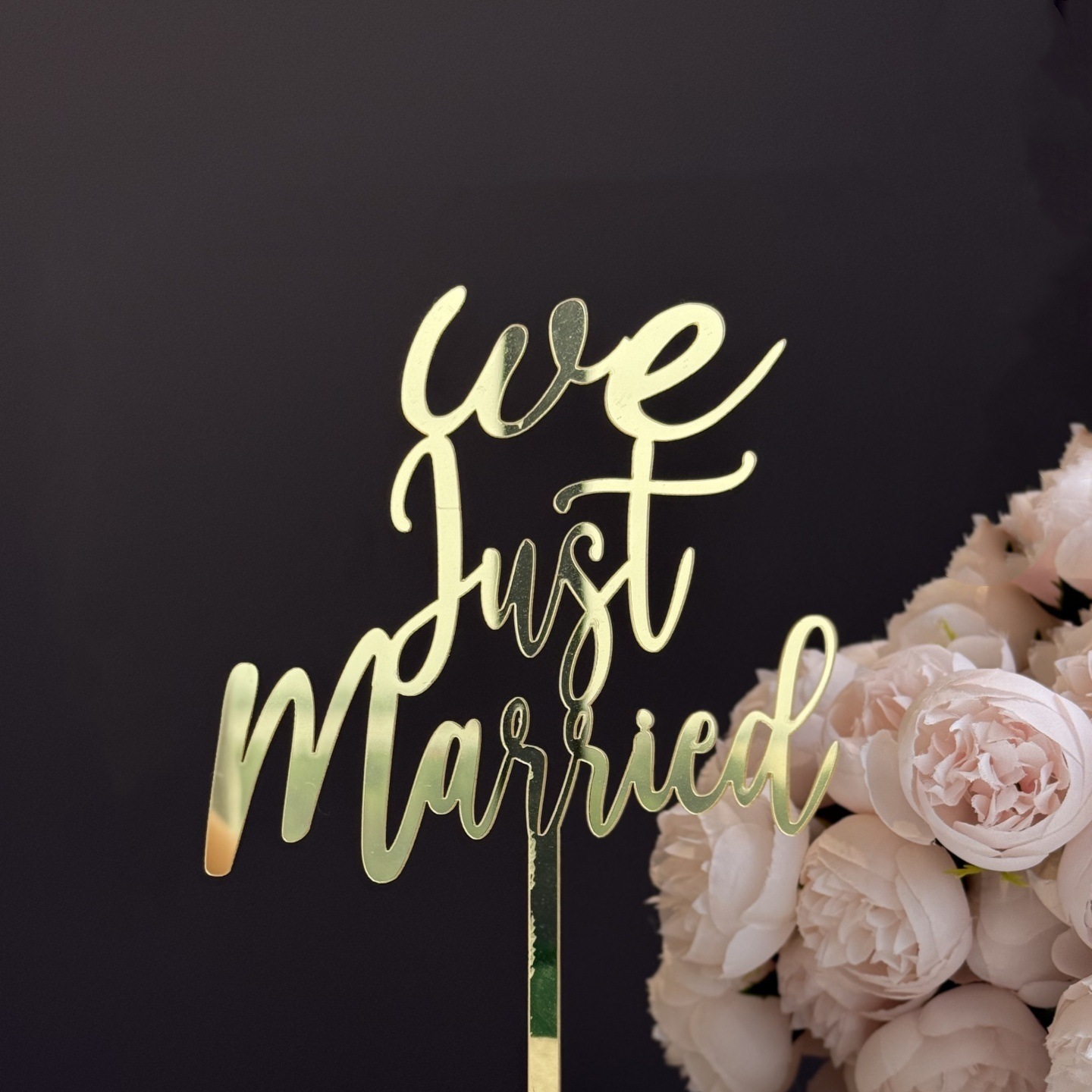 We Just Marry Gold Width11.5cm