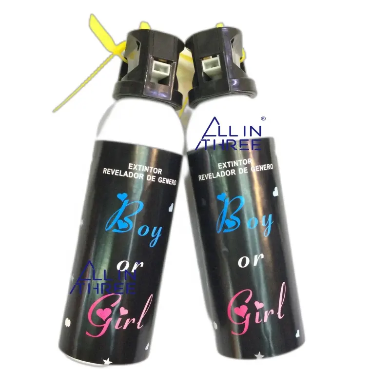 Allinthree อุปกรณ์งานปาร์ตี้สำหรับตกแต่ง,ผงปืนใหญ่ Holi สีชมพูเผยให้เห็นเพศสำหรับอาบน้ำเด็ก