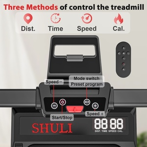 2.5HP pieghevole tapis roulant portatile 12 programmi preimpostati Display a LED Compact Home Office Walking Pad piccolo tapis roulant pieghevole - Product Image 6