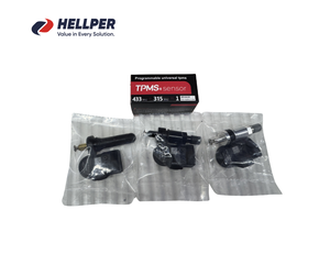 Hellper 2-in-1 433/315 MHz Programmier barer TPMS-Sensor für universelle Metall-/Gummi ventile MX-Reifendruck überwachungs system - Product Image 5