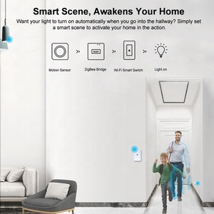 Zigbee-Sensor de movimiento inteligente para el hogar, control por aplicación, detecta el sensor de movimiento, aplicaciones de vida inteligente, inalámbrico - Product Image 2