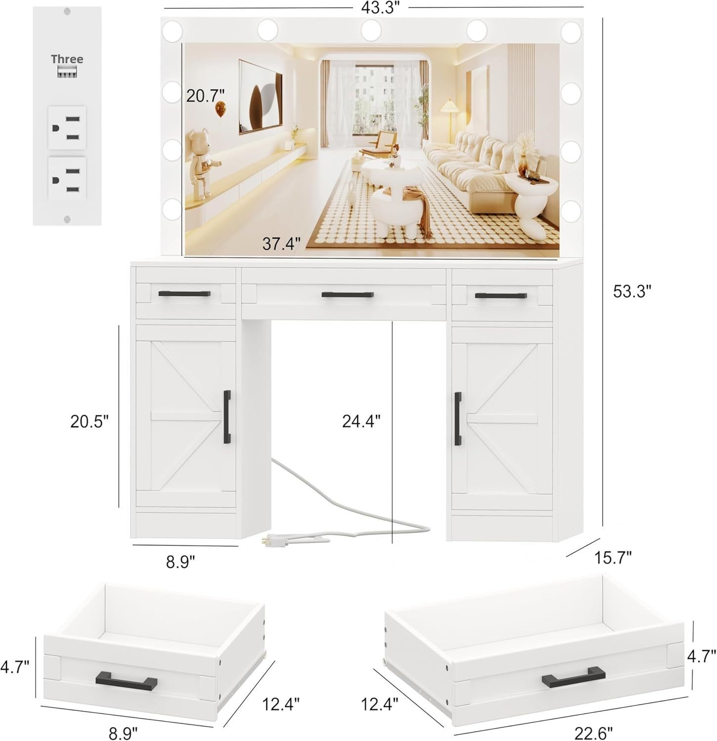 White