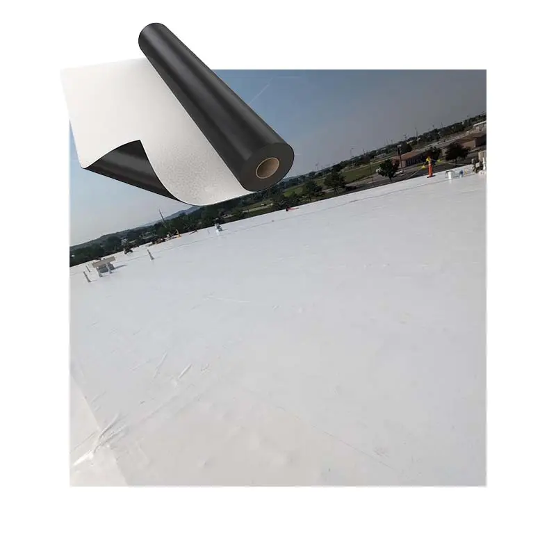 평평한 지붕 교체를위한 공장 tpo 흰색 방수 루핑 멤브레인 Tpo 시트 루핑 멤브레인