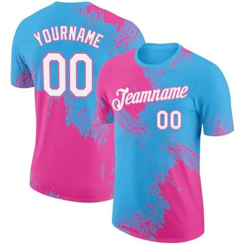 Hot Blue and Pink
