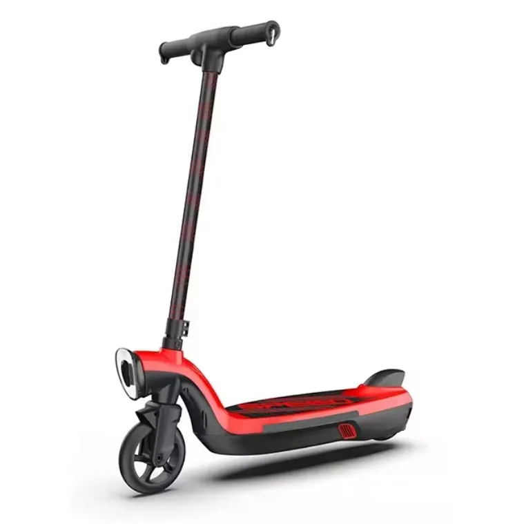 2024 en iyi satmak binmek çocuk scooter'ı çocuklar için elektrikli Scooter ile dönen yanıp sönen
