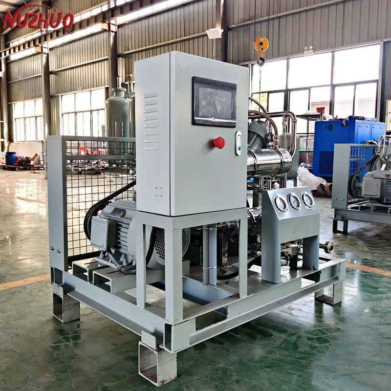 NUZHUO 공장 가격 의료 산소 충전 스테이션 GXW-60/4-150 물 냉각 산소 부스터