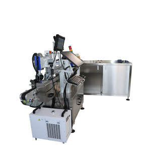 Máquina de marcado láser UV, código de texto, inspección visual, rechazo, recolección de datos, equipo integrado con clasificación automática para botellas - Product Image 6