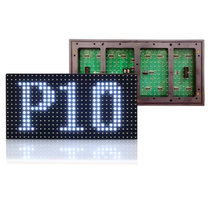 Digitales Scroll-Bildschirm modul für den Außenbereich DIP P10 Single White Color Editier bares Text-LED-Anzeige modul für den Außenbereich - Product Image 3
