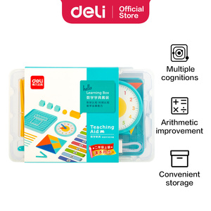 Deli 74331 matematik öğrenme alet takımı öğrenci matematik operasyon mantık bilişsel öğretim araçları karton başına 48 takım - Product Image 6