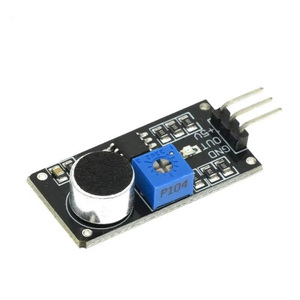 サウンドセンサーモジュール3ピン音声音声検出センサーアンプLM393エレクトレットマイクDIYキット - Product Image 1