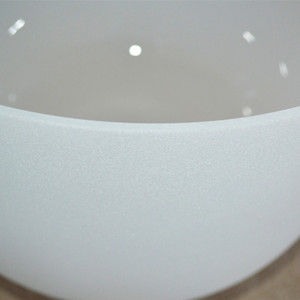 Factory Wholesale 440hz and 432hz 6&quot;-24&quot; Chakra Set Frosted Quartz Crystal Singing Bowl with Note C C# D D# E F F# G G# a A# B - Product Image 4