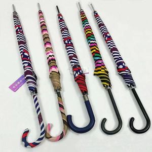 Paraguas DE BODA largo recto Pongee bohemio de estilo indio, diseño clásico, viaje para adultos, función colgante de Control semiautomático - Product Image 6