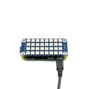 Aismartlink Raspberry Pi Módulo de placa de expansión LED a todo color controlador de programación de luz RGB Raspberry Pi 5/4B/3B +