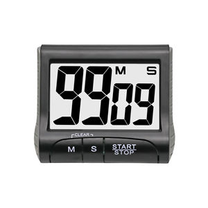 Kunden spezifischer OEM Hochwertiger digitaler Countdown Kochen Großes LCD-Display Magnetischer Küchen timer - Product Image 1