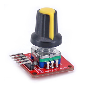 OPEN-SMART EC11 Rotary Encoder Module 360 degree Incremental Pulse Potentiometer Volume Control Knob with Button for <strong>Arduino</strong> - Product Image 5