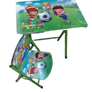 RHS-Kids çalışma masa sandalye seti yüksekliği ayarlanabilir yürümeye başlayan masa ve sandalye seti çocuklar için Graffiti masaüstü plastik çocuk sanat masa - Product Image 1