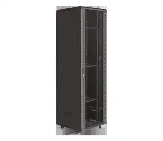 Armário de rede montado na parede Saipwell 6U 9U 12U 15U 18U 22U 27U 37U 42U 47U Rack de porta de vidro para servidor Rack de bateria para rede