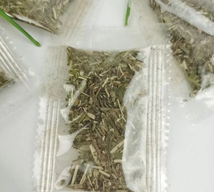 Relipet-Bolsa pequeña de hierba gatera orgánica en polvo para reducir bolas de pelo, aperitivos para gatos, ayuda a digerir la hierba, planta, hoja, masticar, juguete de hierba gatera seca a granel - Product Image 3