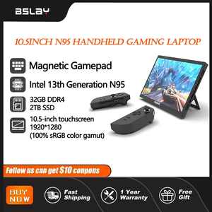 Entrega en 24 horas, consola de juegos, ordenador portátil, Intel Celeron N95 Win 11, pantalla táctil, Gamer, ordenador portátil con controladores de juegos - Product Image 4