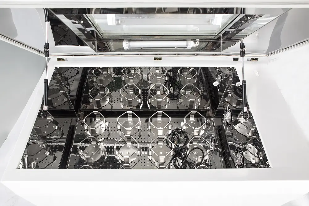 حاضنة هزازة Lyz-100b لزرع خلايا زراعية تكنولوجية رقمية بالمختبر الحاضن درجة حرارة ثابتة
