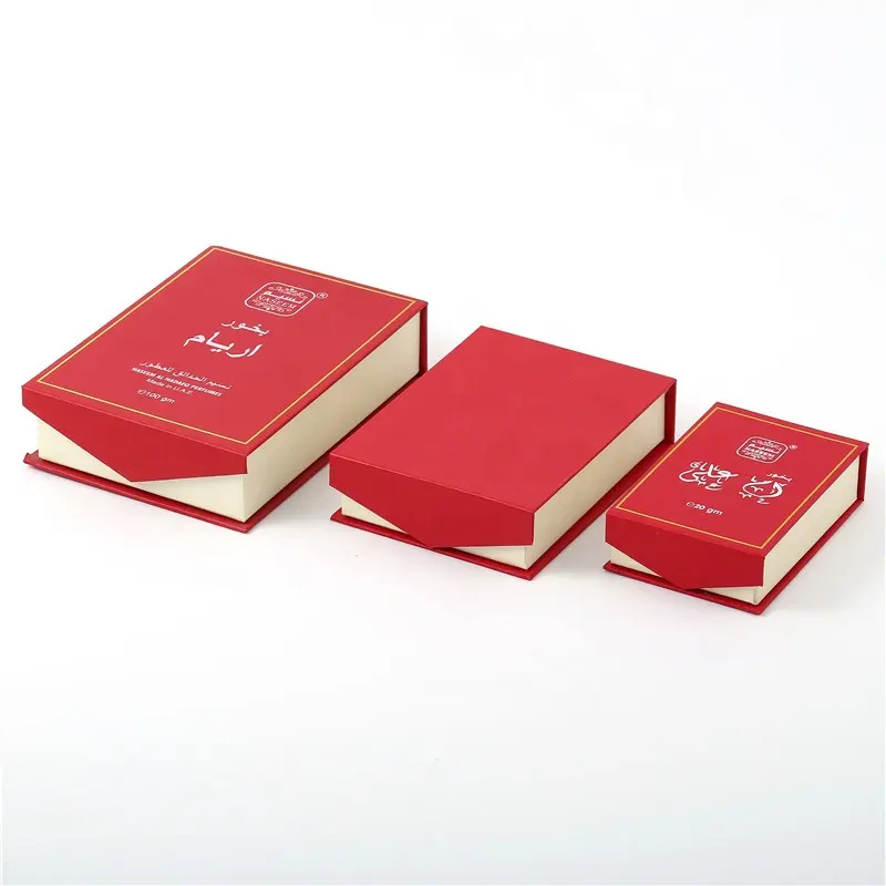 Bujoor-Caja de regalo con Logo personalizado, impresión UV, 20gm, 30gm, rígida, para embalaje oud bakhoor