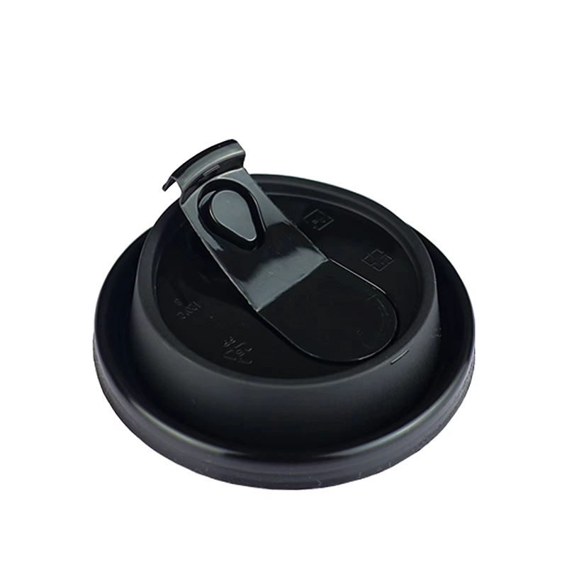 90mm Black split leak proof lid