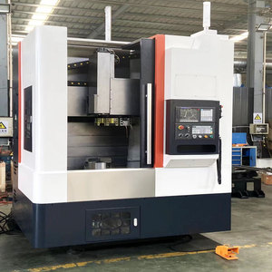 Torno vertical CNC VTC650 directo de fábrica con sistema GSK de eje C Centro de torneado horizontal de husillo único multifuncional - Product Image 2
