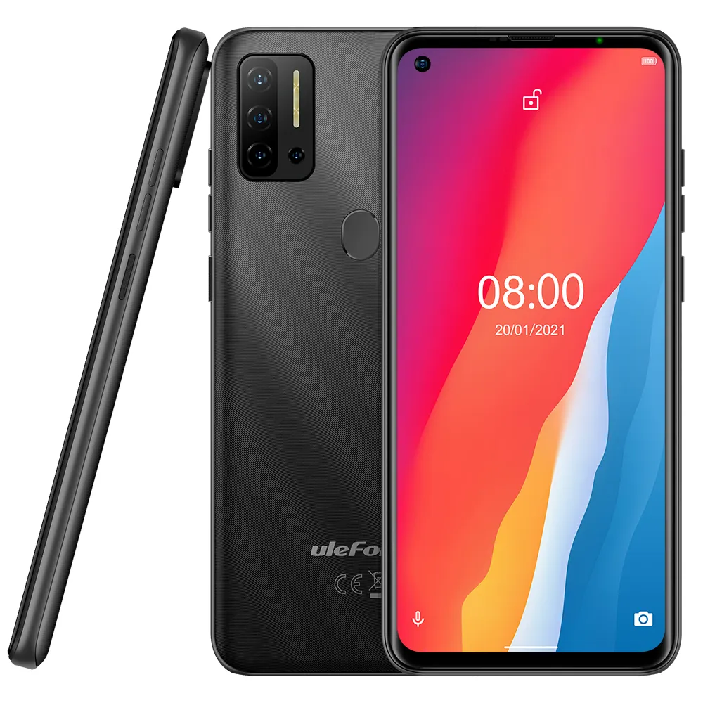 Ulefone Note 11P Android 11 Smartphone 8GB +128GB 4G-LTE Unlocked Phone Global Vision 4400mAh 48MP Camera 6.55" Mobile Phone